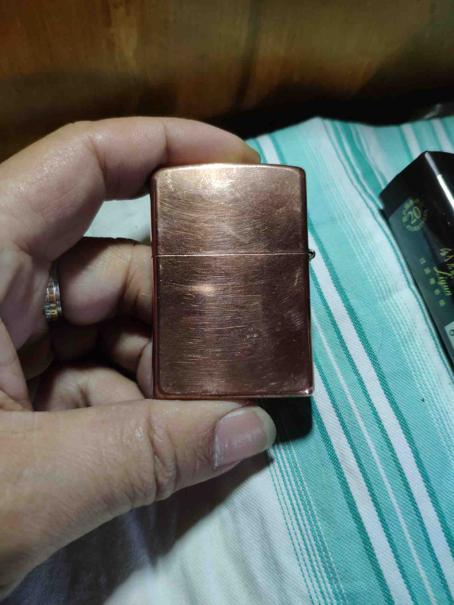 好久没晒机,刚到一只紫铜