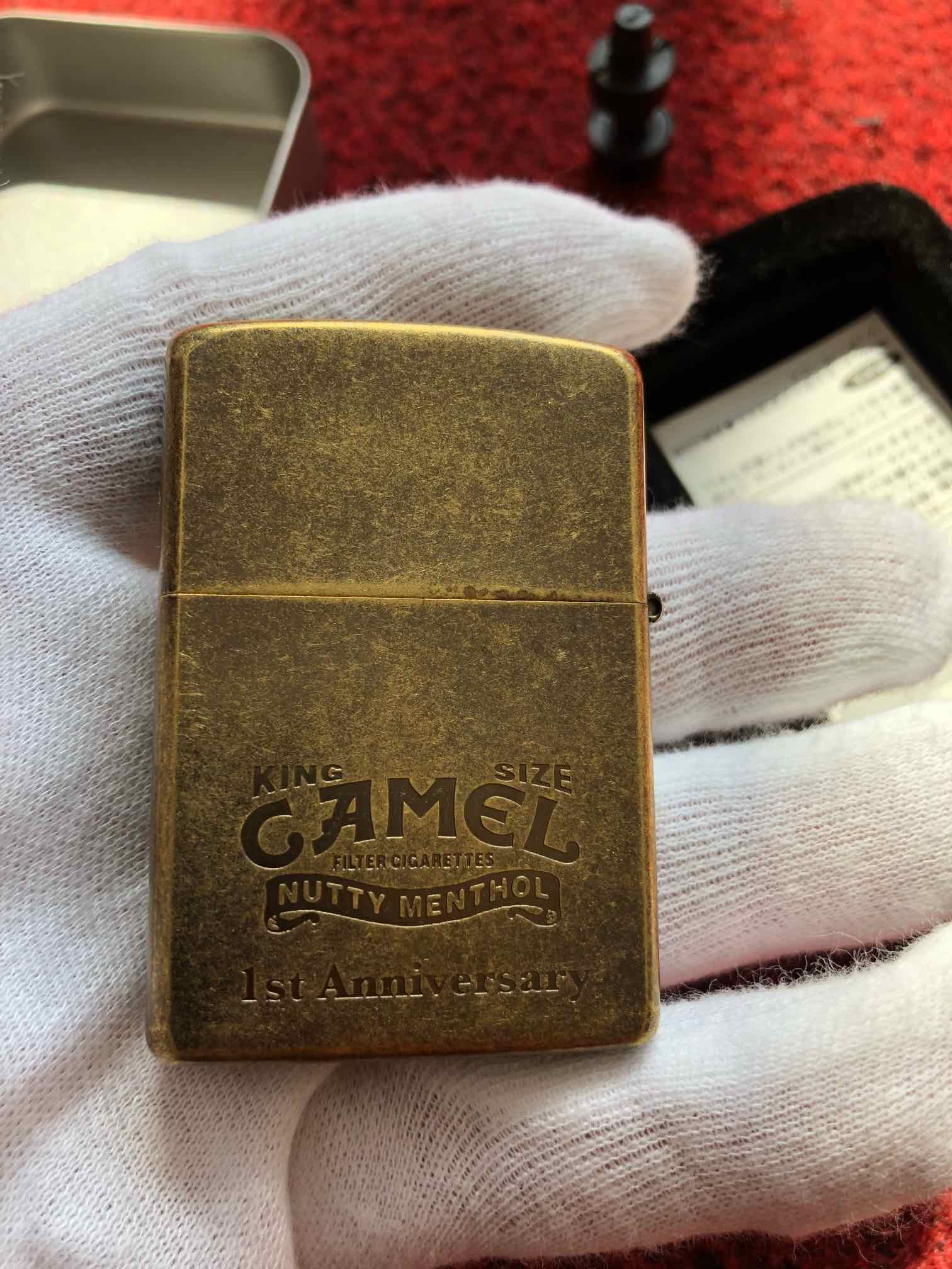 骆驼壁画到货-晒机交流紫锋-zippo打火机爱好者|zippo老机|zippo打